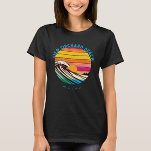 Camiseta Old Orchard Beach Retro 1980 Style Maine