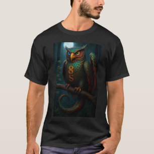 Camiseta Old Owl Gold Crest