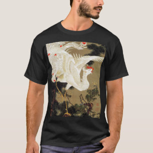 Camiseta Old Pine Tree e White Phoenix por Ito Jakuchu