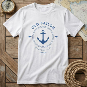 Camiseta Old Sailor Birthday Club