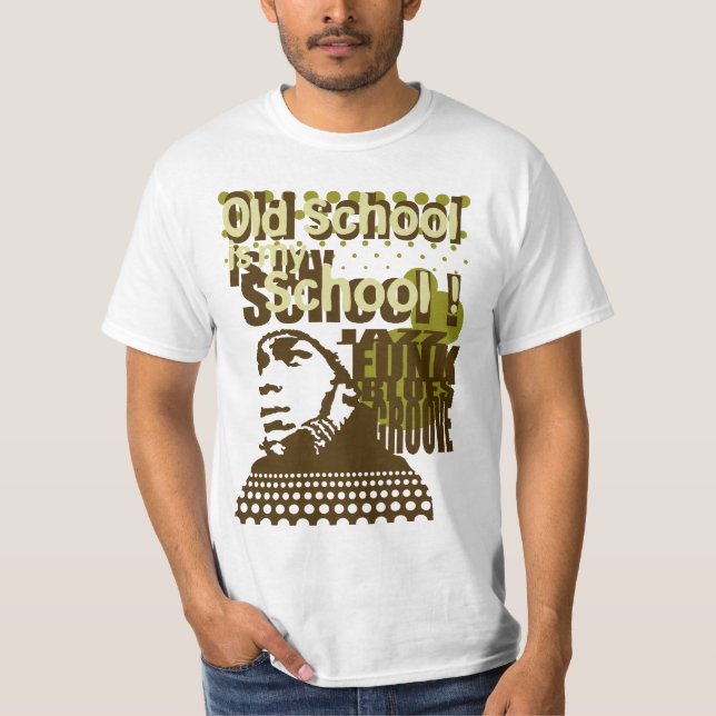 Camiseta Old school (Frente)