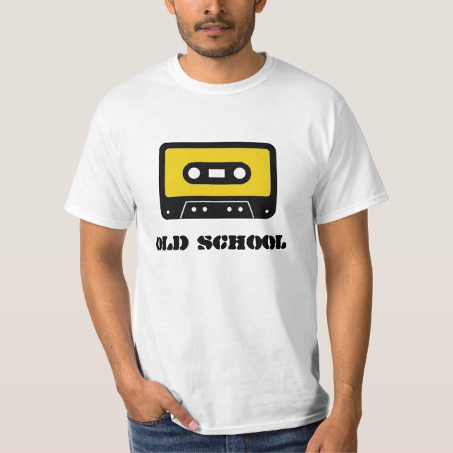 Camiseta OLD SCHOOL tape (Frente)