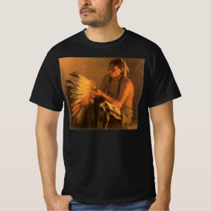 Camiseta Old War Bonnet de Joseph Henry Sharp