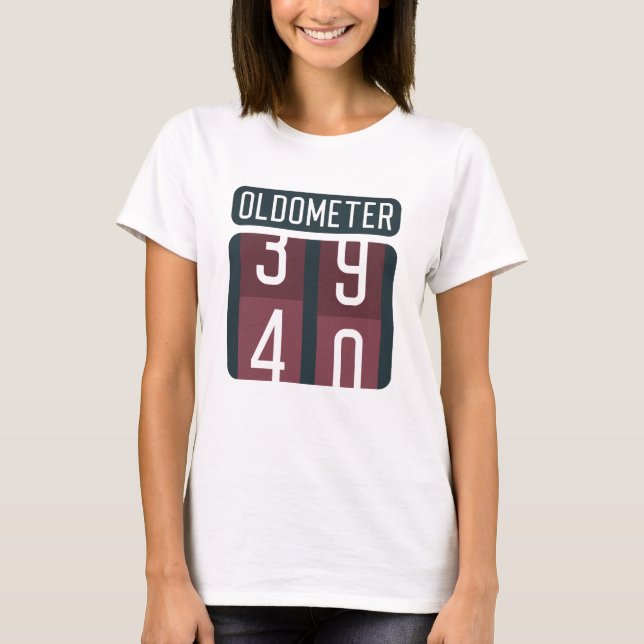 Camiseta Oldometer 40 (Frente)