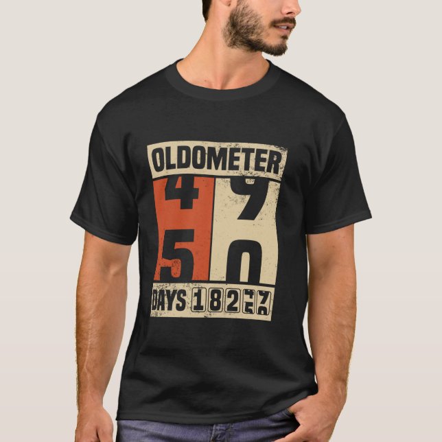 Camiseta Oldometer 50 50 Oldometer 50 Oldometer Oldometer O (Frente)