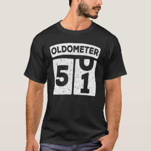 Camiseta Oldometer 50 51 49º Aniversário