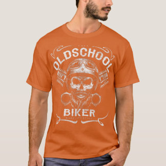 Camiseta OldSchool Cooles Biker Motiv 1252