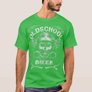 Camiseta OldSchool Cooles Biker Motiv 1252