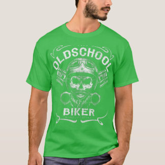 Camiseta OldSchool Cooles Biker Motiv 1252