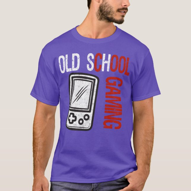 Camiseta Oldschool Gaming Nerd Gamer Consoles Video Games v (Frente)