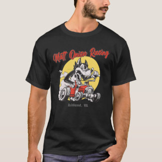 Camiseta Oldschool Vintage Car Racing Rockabilly Dirt Track