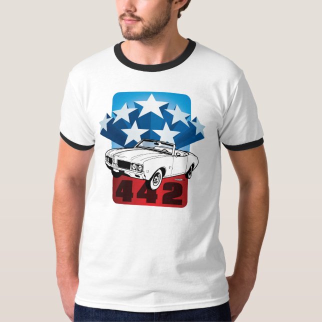 Camiseta Oldsmobile 442 (Frente)