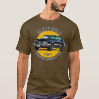 Camiseta Oldsmobile 442 American Muscle Car 60s 70s Antigo 