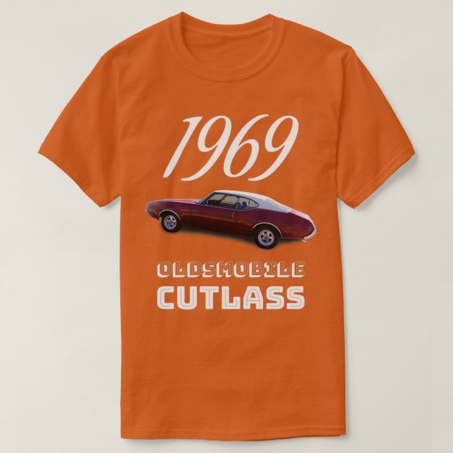 Camiseta Oldsmobile Cutlass 1969 (Frente do Design)
