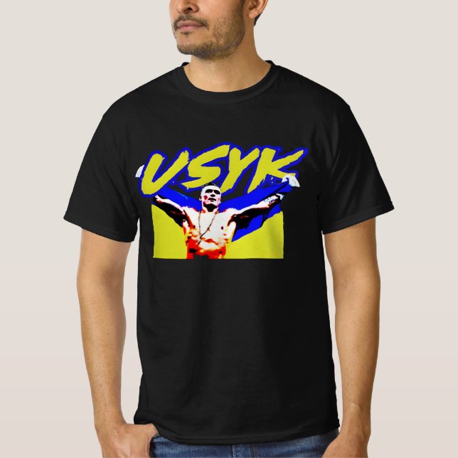 Camiseta Oleksandr usyk Champion T-Shirt (Frente)