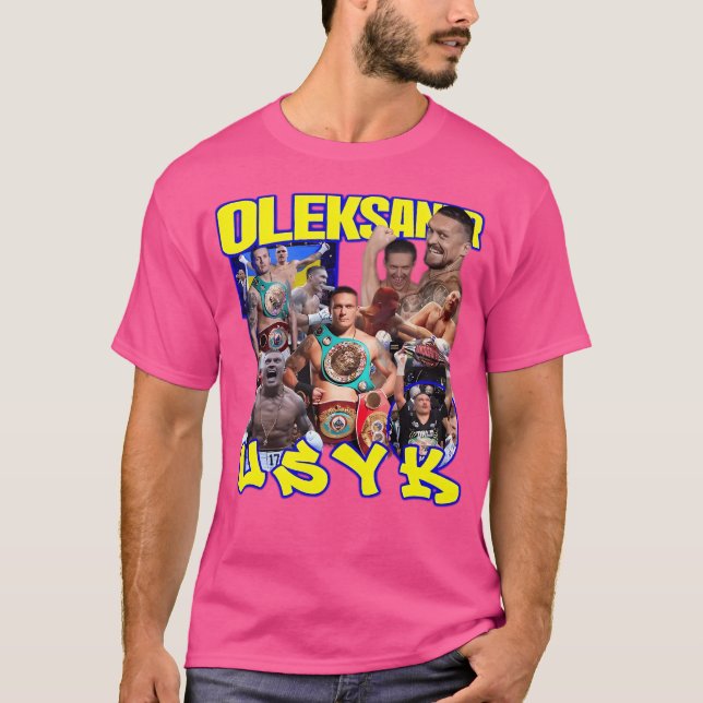 Camiseta Oleksandr Usyk O Cat Vintage (Frente)