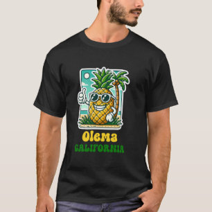 Camiseta Olema Califórnia CA Linda Praia Abacaxi Polegar Pa
