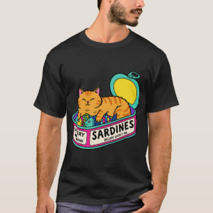 Camiseta Óleo de Catnip de Sardinha de Gato