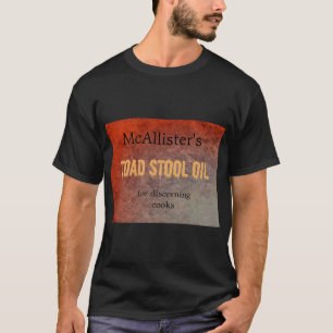 Camiseta óleo de cogumelo venenoso da McAllister para cozin