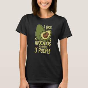 Camiseta Óleo de Fruta da Árvore de Abacate México Pera Pla