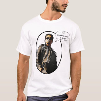 Camiseta Óleo do terminador pintado