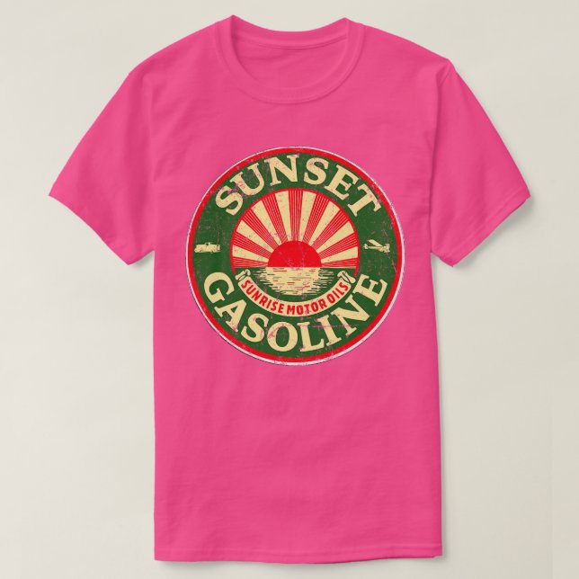 Camiseta Óleo e Gás Sunset (Frente do Design)