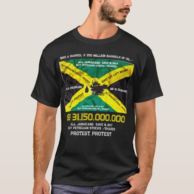 CAMISETA ÓLEO JAMAICANO  (Frente)