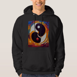 Camiseta óleo Yin e Yang