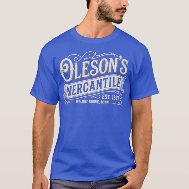 Camiseta Oleson's Mercantile (Frente)