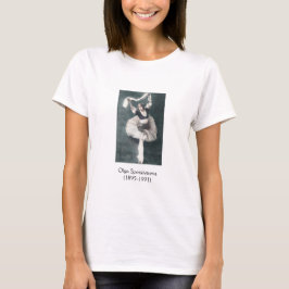 Camiseta Olga Spessivtseva Bailarina Russa