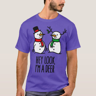 Camiseta Olha, eu sou um Namorado Engraçado de Natal