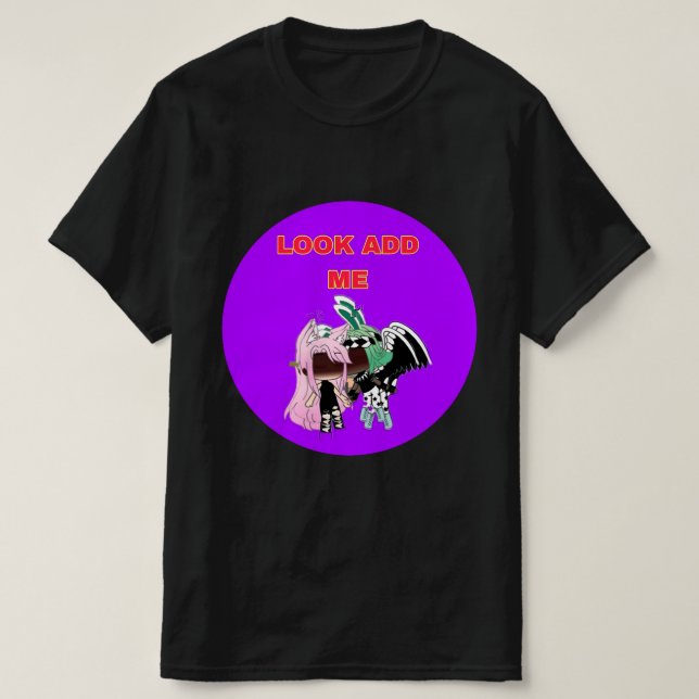 CAMISETA OLHA ME ADICIONAR PARA CAMISEAR (Frente do Design)