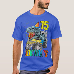 Camiseta Olha quem é o Dinossauro do Monstro do Aniversário