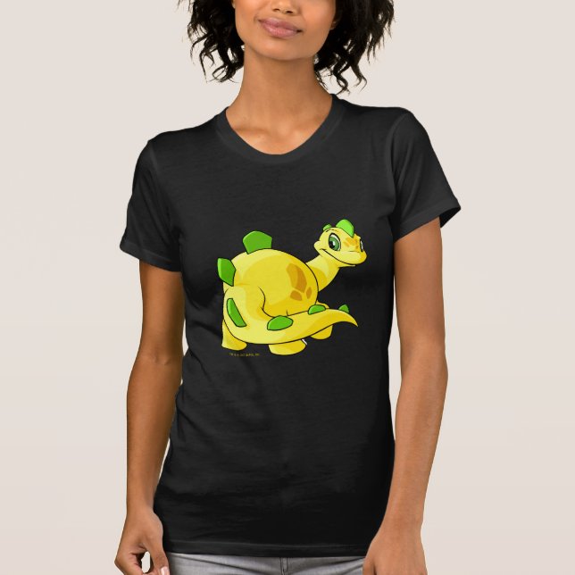 Camiseta Olhando Chomby amarelo (Frente)