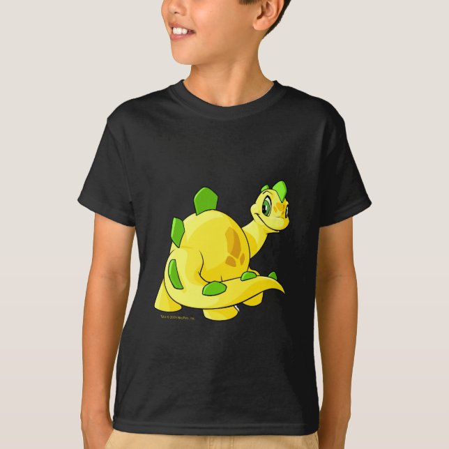 Camiseta Olhando Chomby amarelo (Frente)