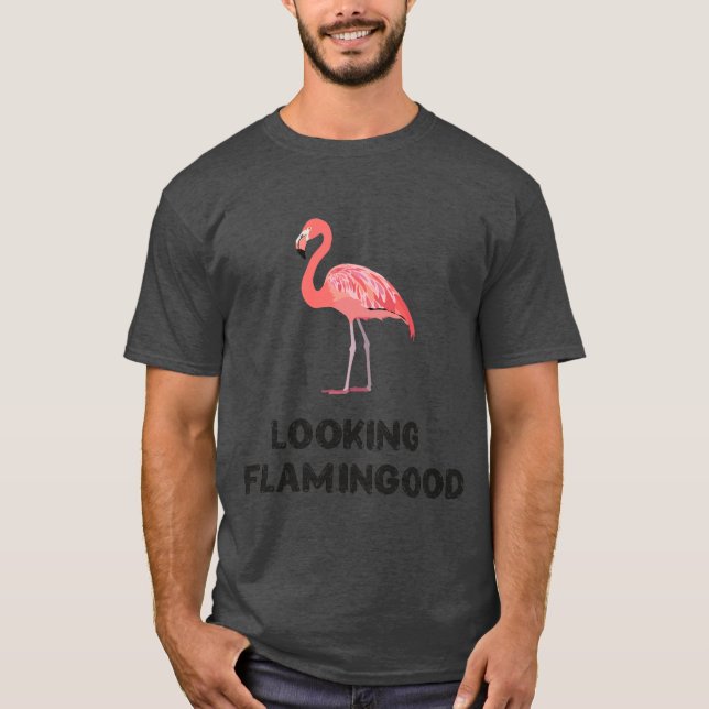 Camiseta Olhando Flamingood (Frente)