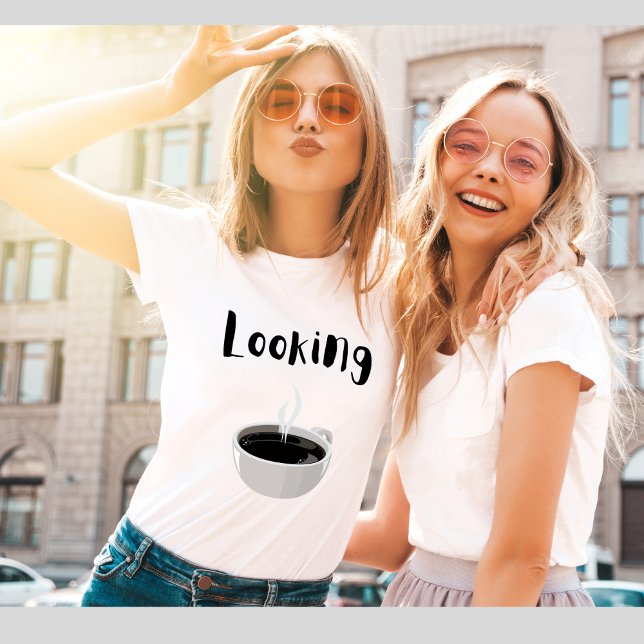 Camiseta Olhando quente (Criador carregado)