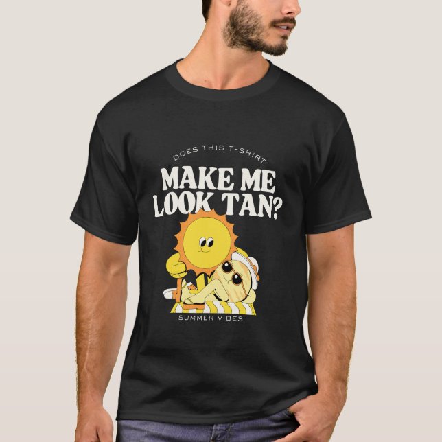 Camiseta Olhar bronzeado (Frente)