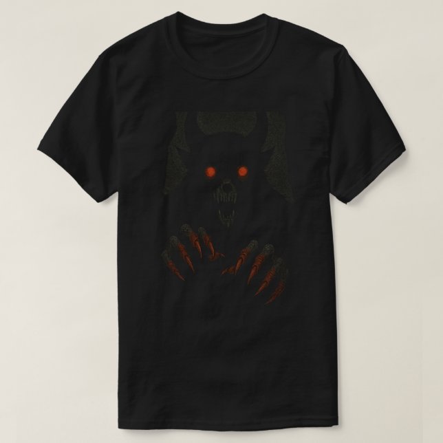 Camiseta Olhar das Sombras (Frente do Design)