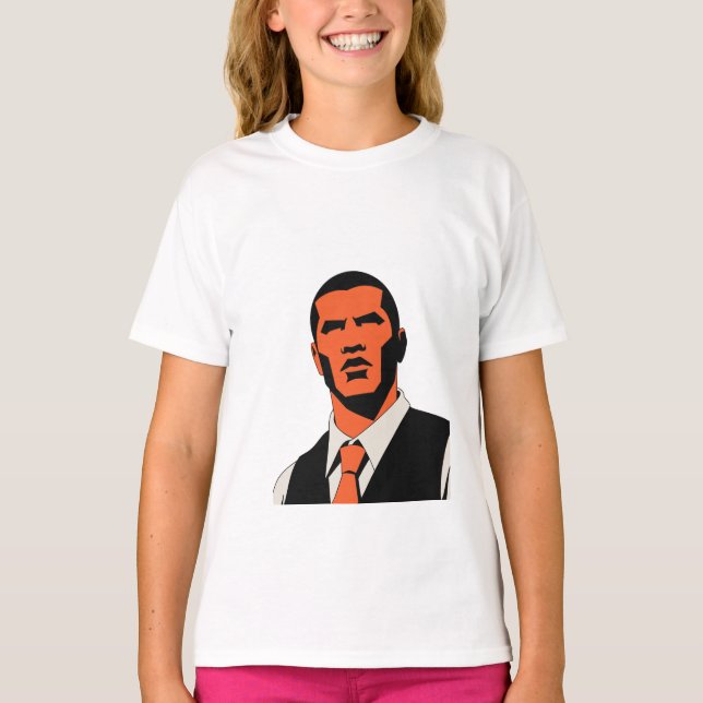 Camiseta Olhar de homem misterioso (Frente)