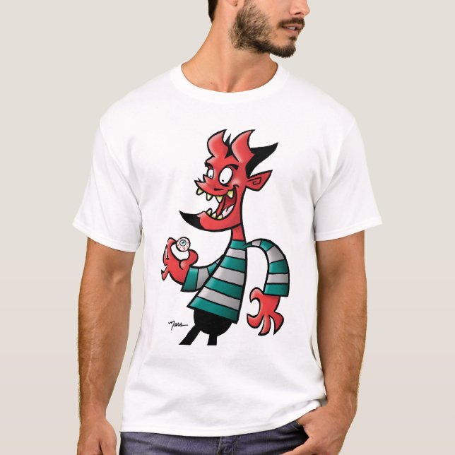 Camiseta Olhar demoníaco (Frente)