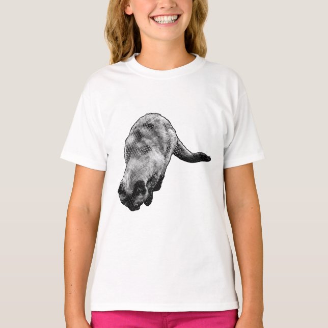 Camiseta Olhar Suave, Pausa Festiva (Frente)