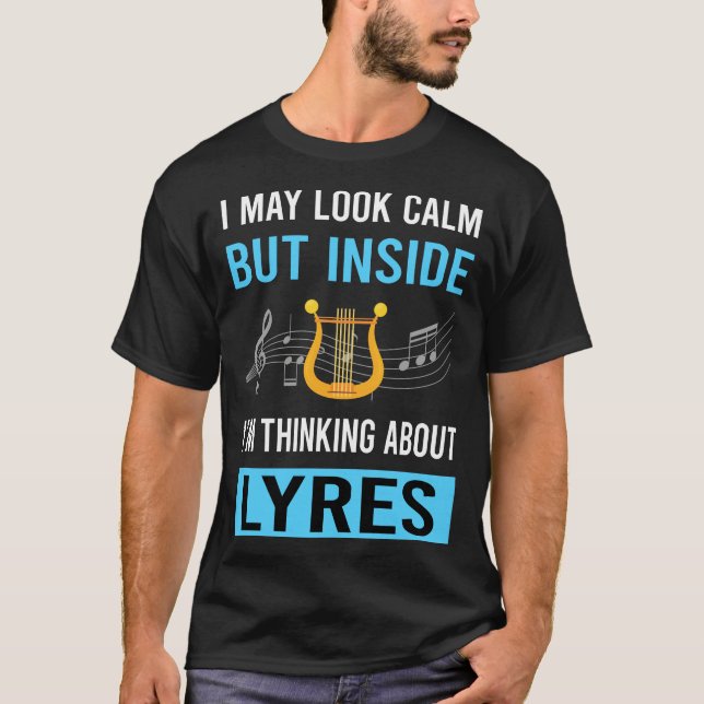 Camiseta Olhe Calmo Lira (Frente)