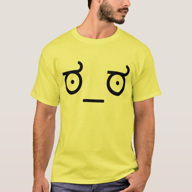 Camiseta Olhe da desaprovação Meme (Frente)