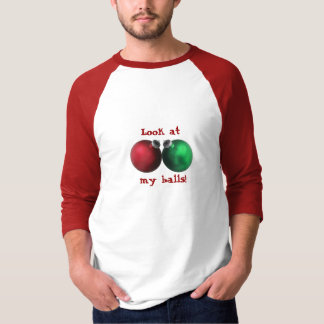 Camiseta Olhe minhas bolas!