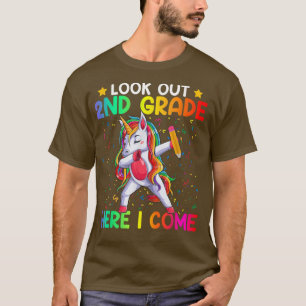 Camiseta Olhe O Segundo Grau Aqui Eu Vim O Unicórnio Dabbin