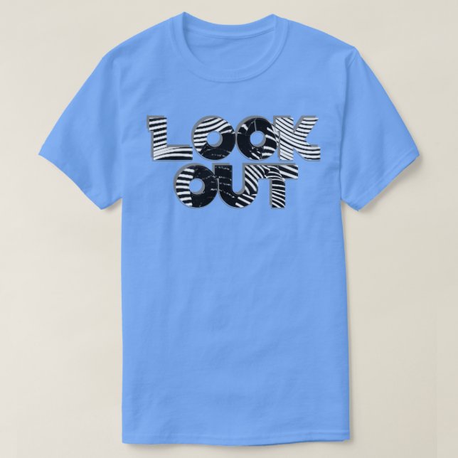 CAMISETA OLHE PARA FORA (Frente do Design)
