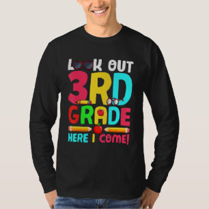 Camiseta Olhe para fora da terceira série Óculos de sol fo