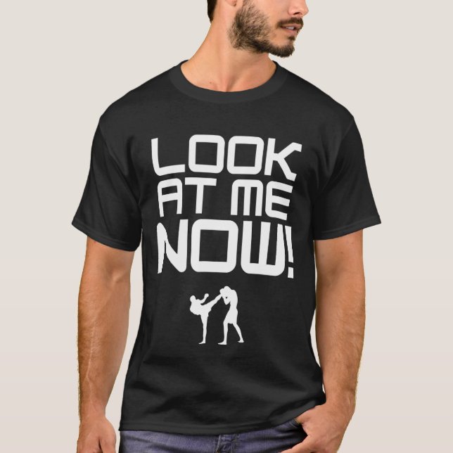 Camiseta Olhe Para MMA Fans Champ Gee (Frente)