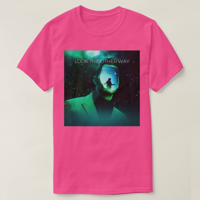 Camiseta Olhe para o outro lado (Frente do Design)